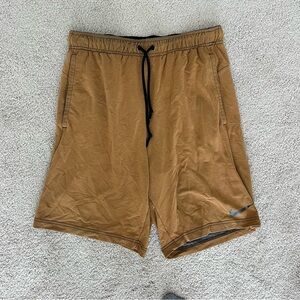 Men's Tan Athletic Shorts